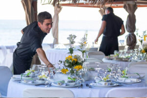Catering in Santorini