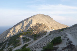 Mésa Vounó, Mountain, Santorini,